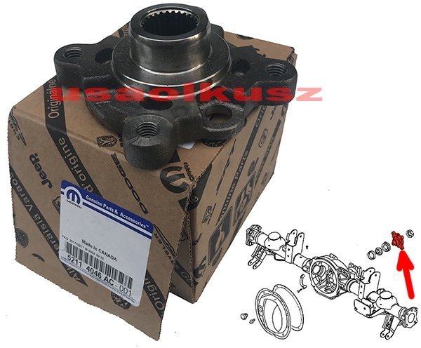 Zabierak wału tylnego mostu 210MM / 8,25 Jeep Liberty 2008-