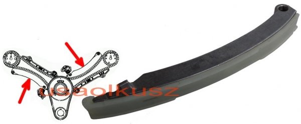 Prowadnica ślizg łańcucha rozrządu 9-5427 Dodge RAM 4,7