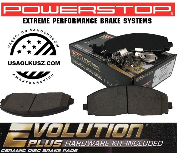 Klocki hamulcowe przednie POWERSTOP Z17 EVOLUTION PLUS Jeep Gladiator JT