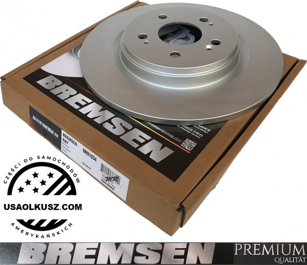 Tarcza hamulcowa tylna 329mm Honda Odyssey 2018-