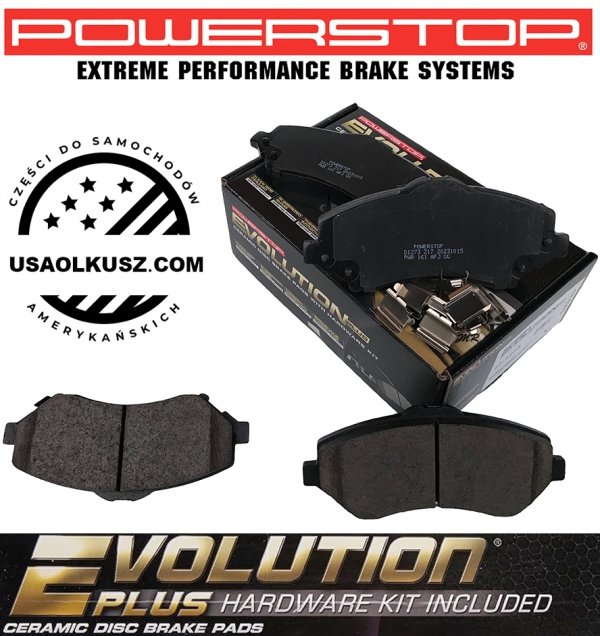 Klocki hamulcowe przednie POWERSTOP Z17 EVOLUTION PLUS Jeep Liberty 2008-