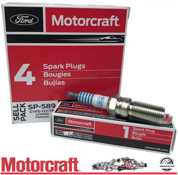Świeca zapłonowa platynowa MOTORCRAFT SP520 Ford F-150 V6 2011-