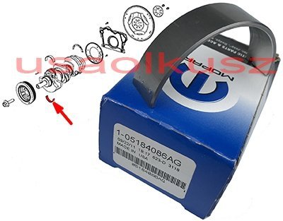 Panewka główna wału dolna +0,0072 Fiat Freemont 3,6 V6