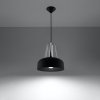 Lampa wisząca CASCO czarna/biała
