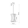 Lampa wisząca ORIANA