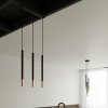Lampa wisząca MOZAICA 1 czarny/miedź