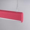 Lampa wisząca FARGE różowa LED 3000K