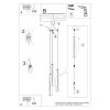 Lampa wisząca PRYSM 3P czarna