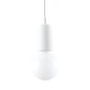 Lampa wisząca DIEGO 1 biała