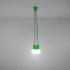 Lampa wisząca DIEGO 3 zielony