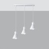Lampa wisząca TALEJA 3 biała [E27]