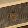Szafka pod TV, 120x30x40 cm, lite drewno mango
