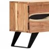 Szafka pod TV, 140x30x45 cm, lite drewno akacjowe