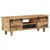 Szafka pod TV, 120x30x40 cm, lite drewno mango