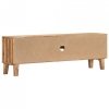 Szafka pod TV, 130 x 30 x 45 cm, lite drewno akacjowe