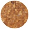 Stolik kawowy, 60 x 60 x 35 cm, lite drewno tekowe