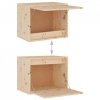 Szafki pod TV, 3 szt., lite drewno sosnowe
