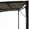 Zadaszenie ogrodowe, 3 x 3 x 2,55 m, kolor taupe