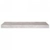 Półki ścienne, 4 szt., szarość betonu, 60 x 23,5 x 3,8 cm, MDF