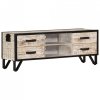 Szafka pod telewizor, 110x30x41 cm, lite drewno akacjowe