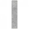 Regał, szarość betonu, 100x33x156,5 cm, materiał drewnopochodny