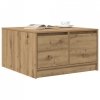 Stolik kawowy z szufladami Artisan Oak 70,5x70x40 cm
