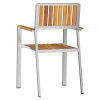 Krzesła ogrodowe  6 szt 54.5x56x87 cm Lite drewno akacjowe, Składane krzesła ogrodowe  2 szt Lite drewno akacjowe i metal, Składane krzesła ogrodowe  4 szt Lite drewno akacjowe i metal
