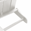 Składane krzesła Adirondack  2 szt Białe 74.5x80.5x90 cm HDPE, Składane krzesło Adirondack  Białe 74.5x80.5x90 cm HDPE