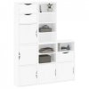 Szafki boczne 5 szt. ODDA 40x24x79 cm lite drewno sosnowe