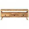 Szafka pod telewizor, 110x30x40 cm, lite drewno mango