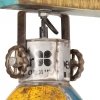 Industrialna lampa sufitowa, 25 W, kolorowa, 111 cm, E27