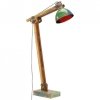 Lampa podłogowa, kolorowa, E27
