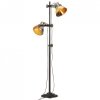 Lampa podłogowa z 2 kloszami, kolorowa, E27