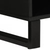 Szafka RTV, 100x33x46 cm, mango i materiał drewnopochodny
