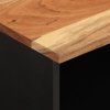 Szafka pod TV, 80x33x46 cm, akacja i materiał drewnopochodny
