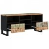 Szafka pod TV, 100x33x46 cm, drewno i materiał drewnopochodny