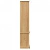 Witryna VIGO, 85x35x170 cm, lite drewno sosnowe