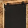 Szafka, 80x30x55 cm, lite surowe drewno mango