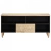 Szafka pod telewizor, 100x33x46 cm, lite drewno mango