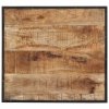 Stolik barowy, 60x55x107 cm, surowe drewno mango