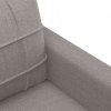 Sofa 3-osobowa, kolor taupe, 180 cm, tapicerowana tkaniną