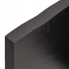 Półka, ciemnobrązowa, 60x50x(2-4) cm, wykończone drewno dębowe