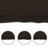 Półka, ciemnobrązowa, 120x40x(2-4) cm, wykończone drewno dębowe