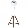 Lampa stojąca, 25 W, czarna, 75x75x90-150 cm, E27
