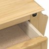 Szafka nocna Corona, 45x35x47,5 cm, lite drewno sosnowe