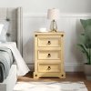 Szafka nocna Corona, 53x39x66 cm, lite drewno sosnowe