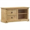 Szafka pod TV Corona, 100x40x52 cm, lite drewno sosnowe