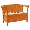 Ławka ogrodowa  Acacia 119x76x44 cm z litego drewna sosnowego