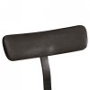 Hokery barowe 2 szt. Czarny 49x43x103 cm Drewno lite Mango