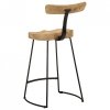 Hokery barowe 2 szt. 49x43x88 cm Drewno lite Mango